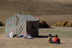 زلزله‌زدگان روستای باجه باج از توابع ورزقان - آذربایجان شرقی